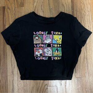 Looney tunes crop top